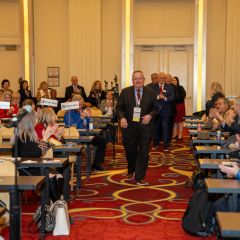 Former President Judge Russell W. Hartigan, 2017-18, of Western Springs