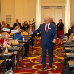 Former President Judge Jim F. McCluskey, 2018-19, of Naperville