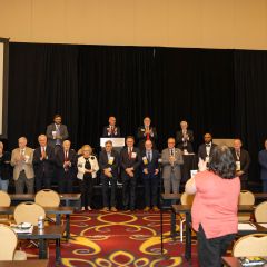 Past Presidents of the ISBA in attendance at the Assembly Meeting