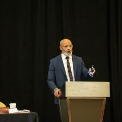 The Assembly listened to a DEI presentation by Toussaint Romain with the Charlotte Center for Legal Advocacy. 