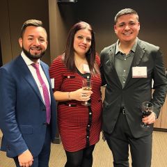 UIC Law Students attend the YLD Wine Tasting 