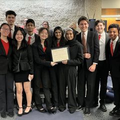 The Civility Award recipient was Niles West High School from Skokie.        