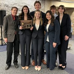 Maine South High School from Park Ridge received third place. 