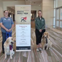 PAWS for a Break with Paw Print Ministries and their handlers