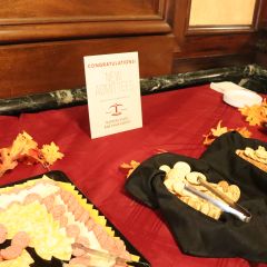 ISBA sponsored a reception immediately following the 4th District Ceremonies.