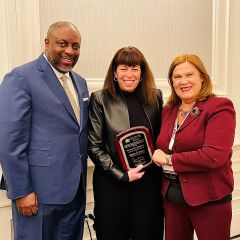 Deane B. Brown received the 2025 Distinguished Service to Law & Society Award.