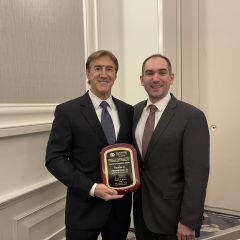 Thomas A. Zimmerman, Jr. received the 2025 Honorary Champion Award. 