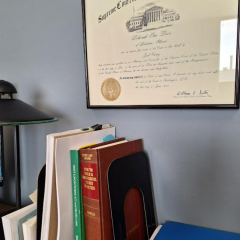 Deborah Loos: "The best day of my career was joining members from the ISBA to be sworn in at the U.S. Supreme Court; even better than my first Directed Verdict!" 