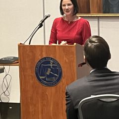 ISBA President Bridget Duignan 