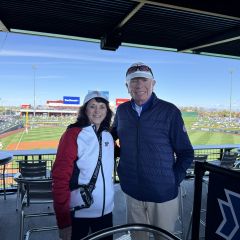 Past President David Sosin (2019-20) and his wife Janet