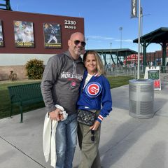 Past President Shawn Kasserman (2023-24) and his wife Dawn