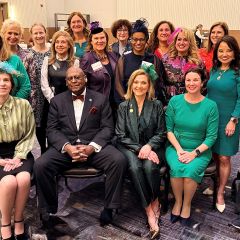 Illinois Supreme Court Justices and women in the judiciary in attendance at the 2026 Annual Tea