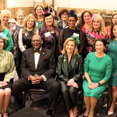 Illinois Supreme Court Justices and women in the judiciary in attendance at the 2026 Annual Tea