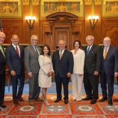 ISBA Past Presidents with Perry Browder