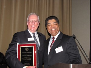 ISBA President John O'Brien and Chief Judge Timothy Evans