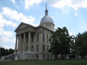 The Macoupin County Courthouse was built from 1867-1870 in Carlinville at a cost of $1,342,226.31.